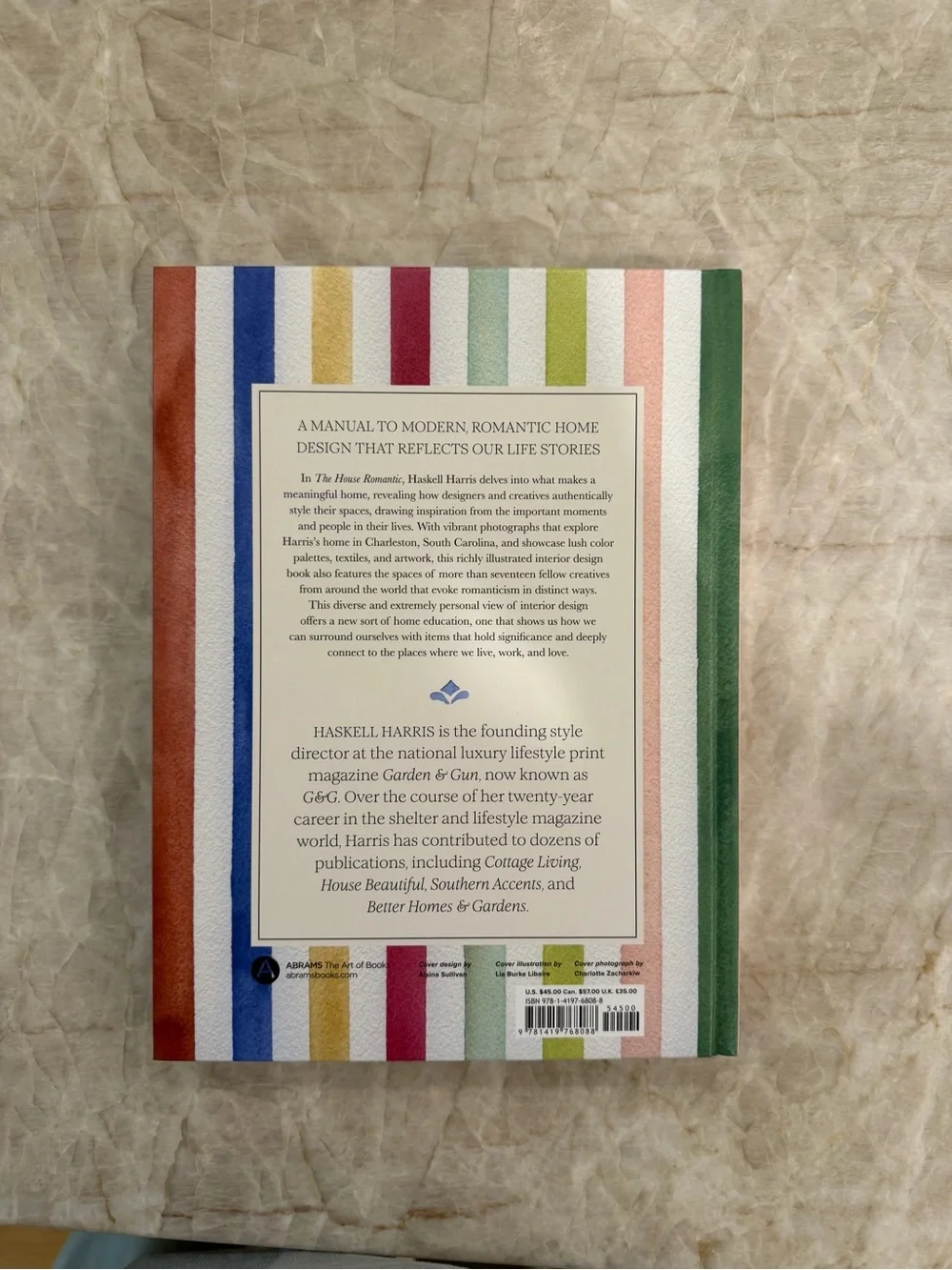 'The House Romantic' Hardcover Book - Multicolor